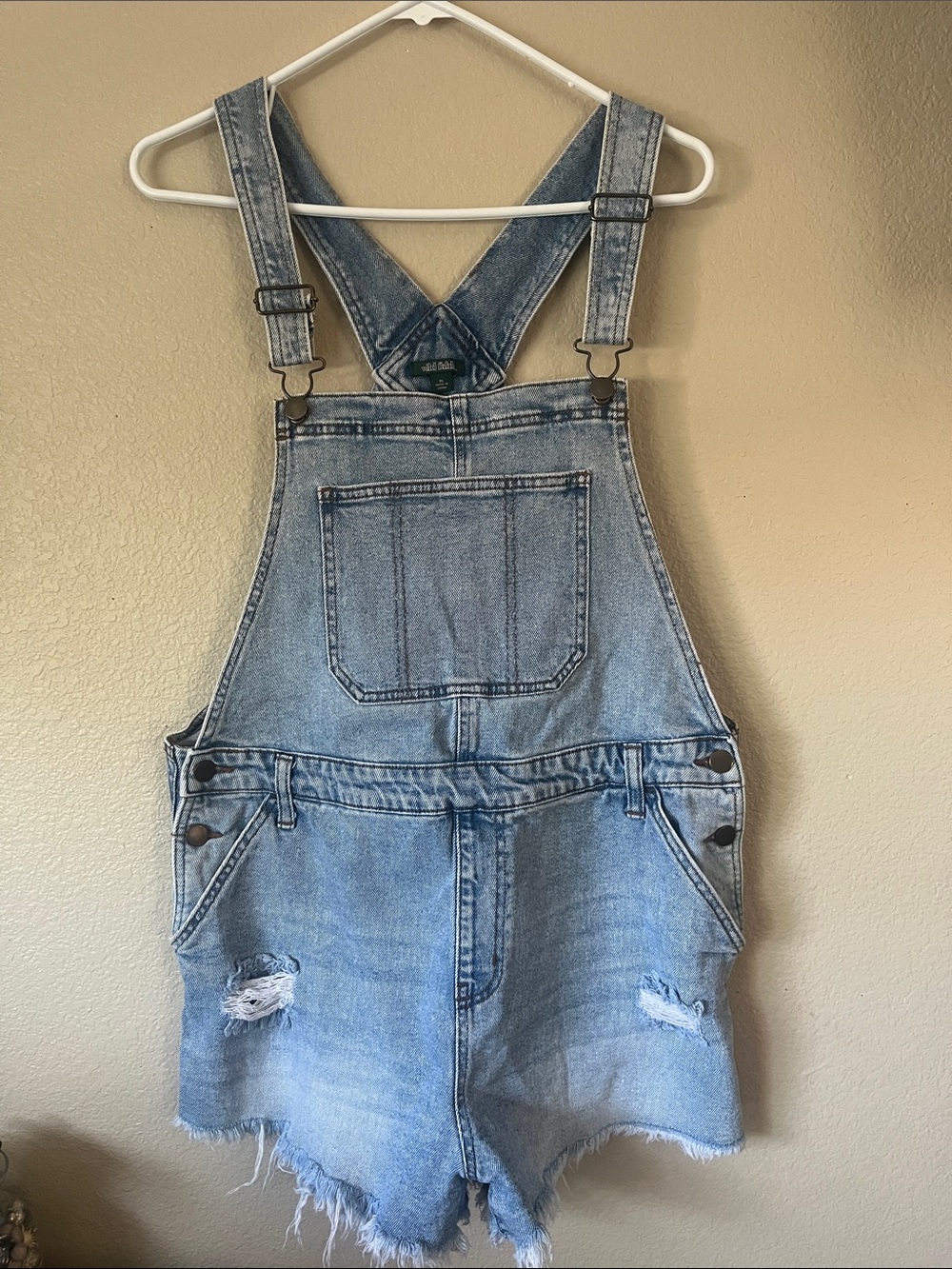wild fable Light Blue Denim Overalls